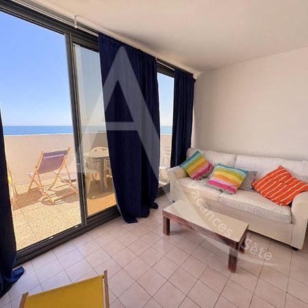 Studio Vue Mer Avec Pkg, Piscine, Tennis, Plage Direct Sete Exterior photo