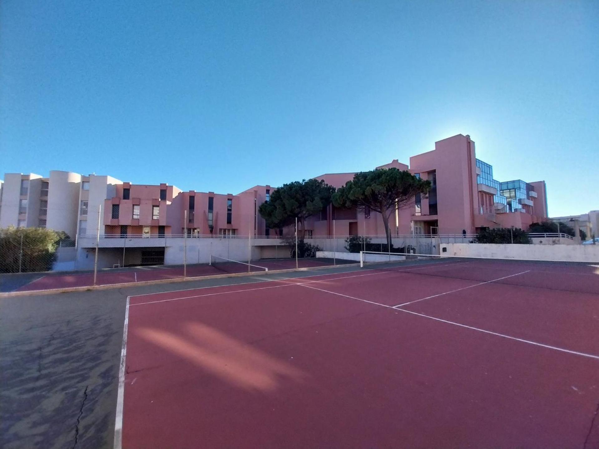 Studio Vue Mer Avec Pkg, Piscine, Tennis, Plage Direct Sete Exterior photo
