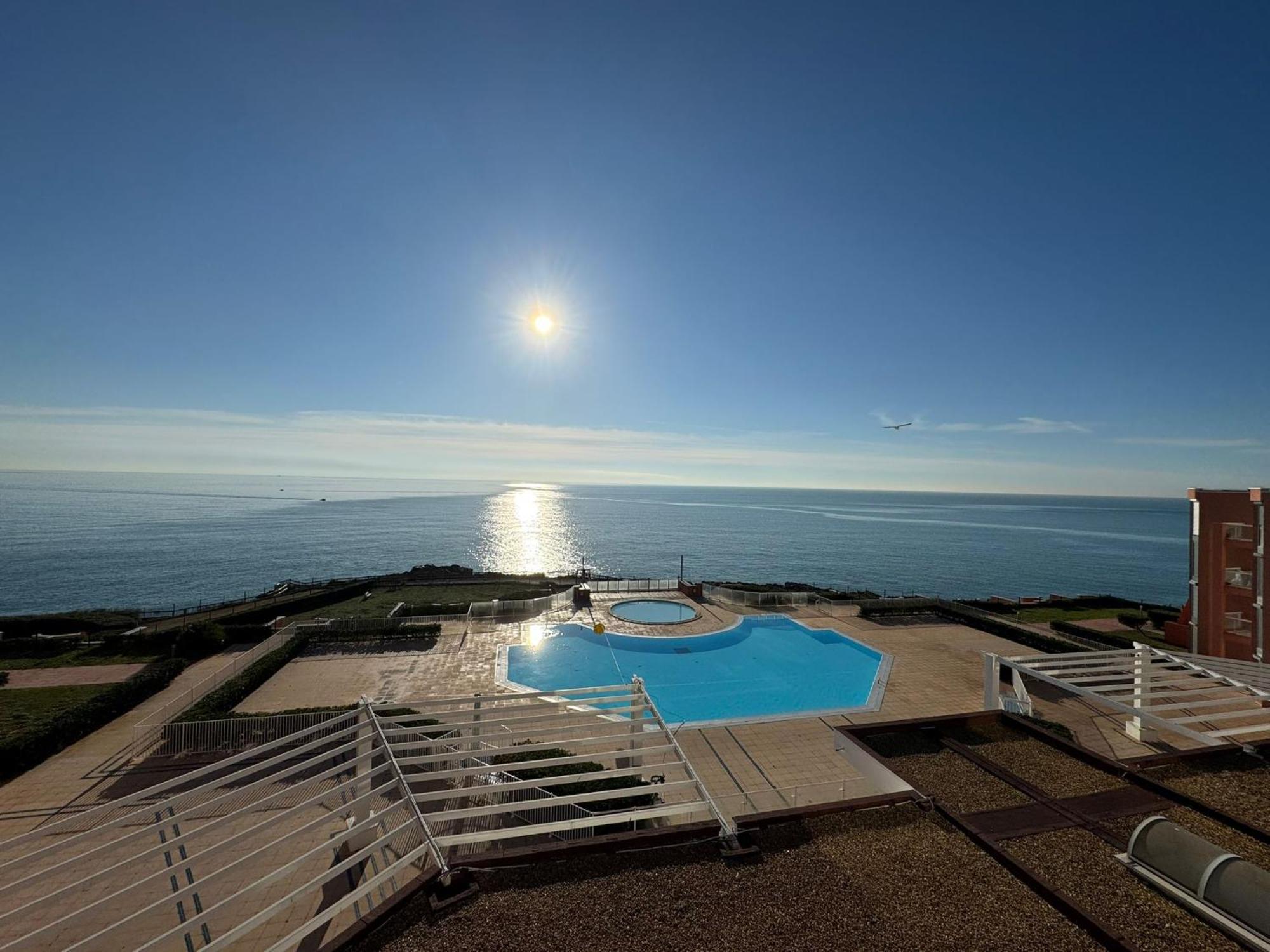 Studio Vue Mer Avec Pkg, Piscine, Tennis, Plage Direct Sete Exterior photo