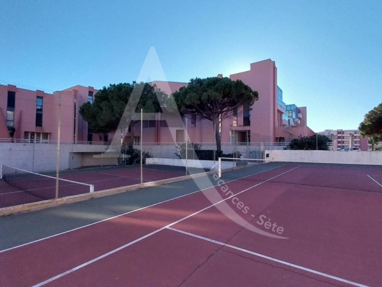Studio Vue Mer Avec Pkg, Piscine, Tennis, Plage Direct Sete Exterior photo