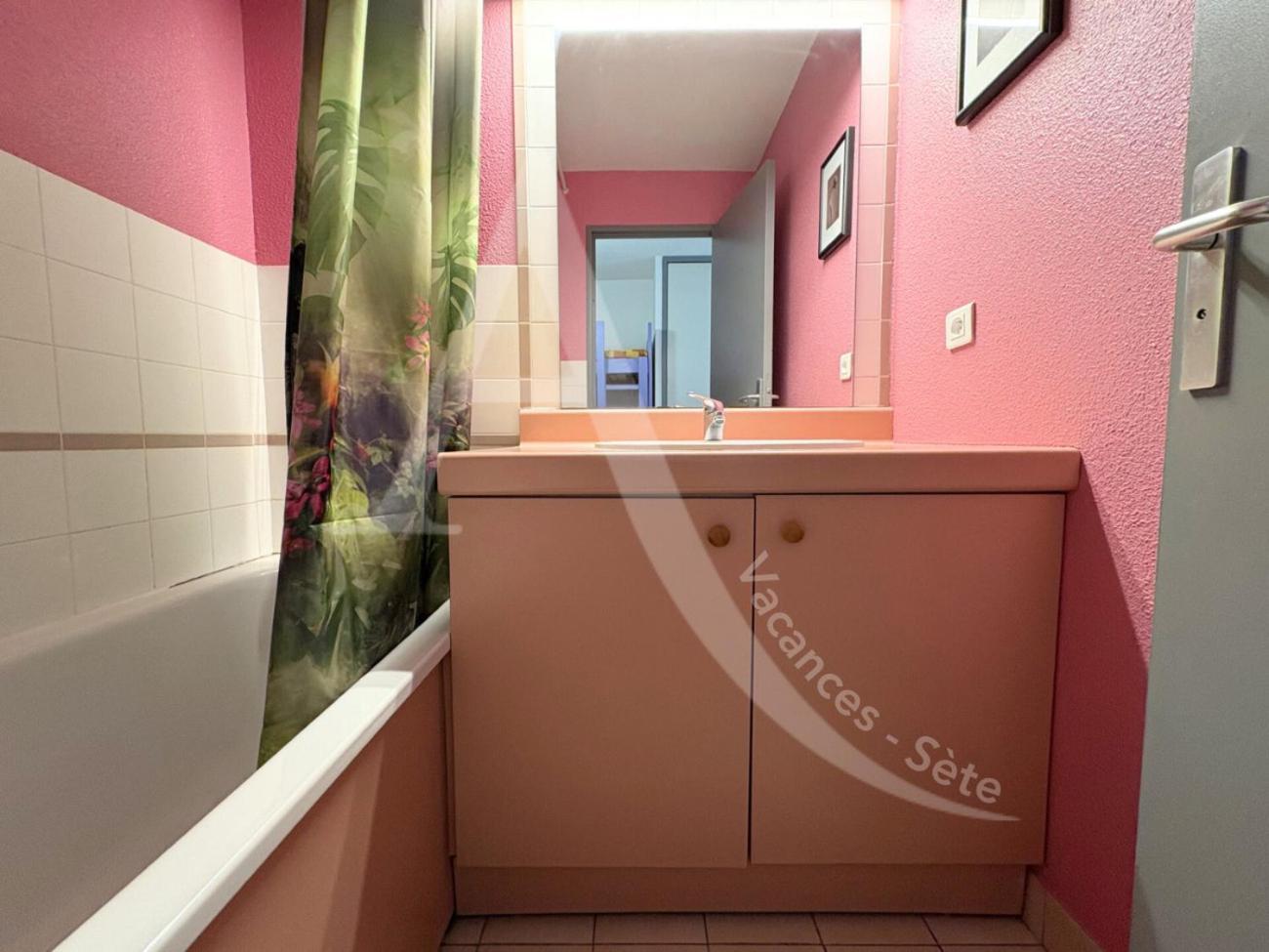 Studio Vue Mer Avec Pkg, Piscine, Tennis, Plage Direct Sete Exterior photo